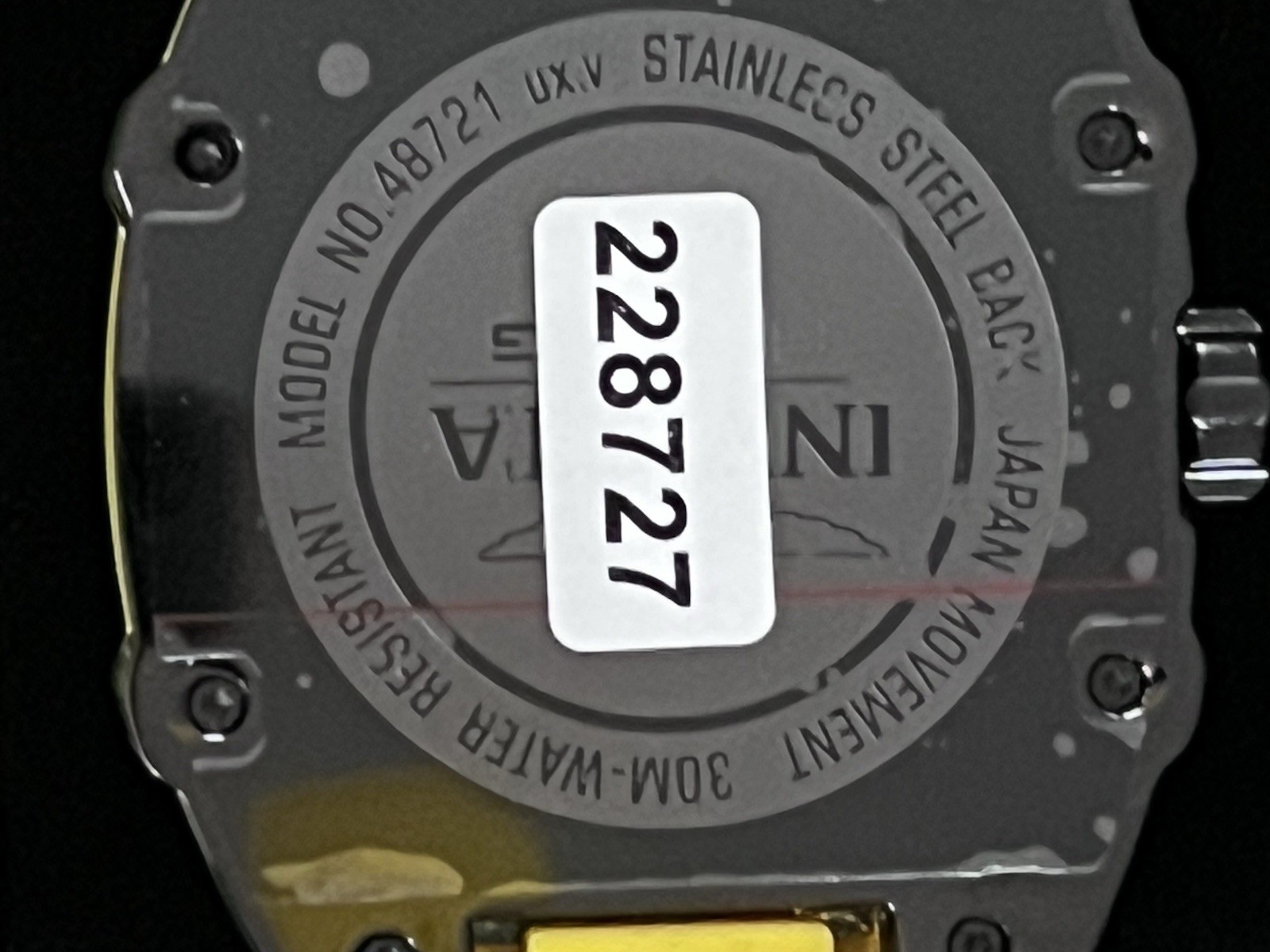 48721 – Invicta Racing Cyclone Yellow Men’s Watch 48.5mm