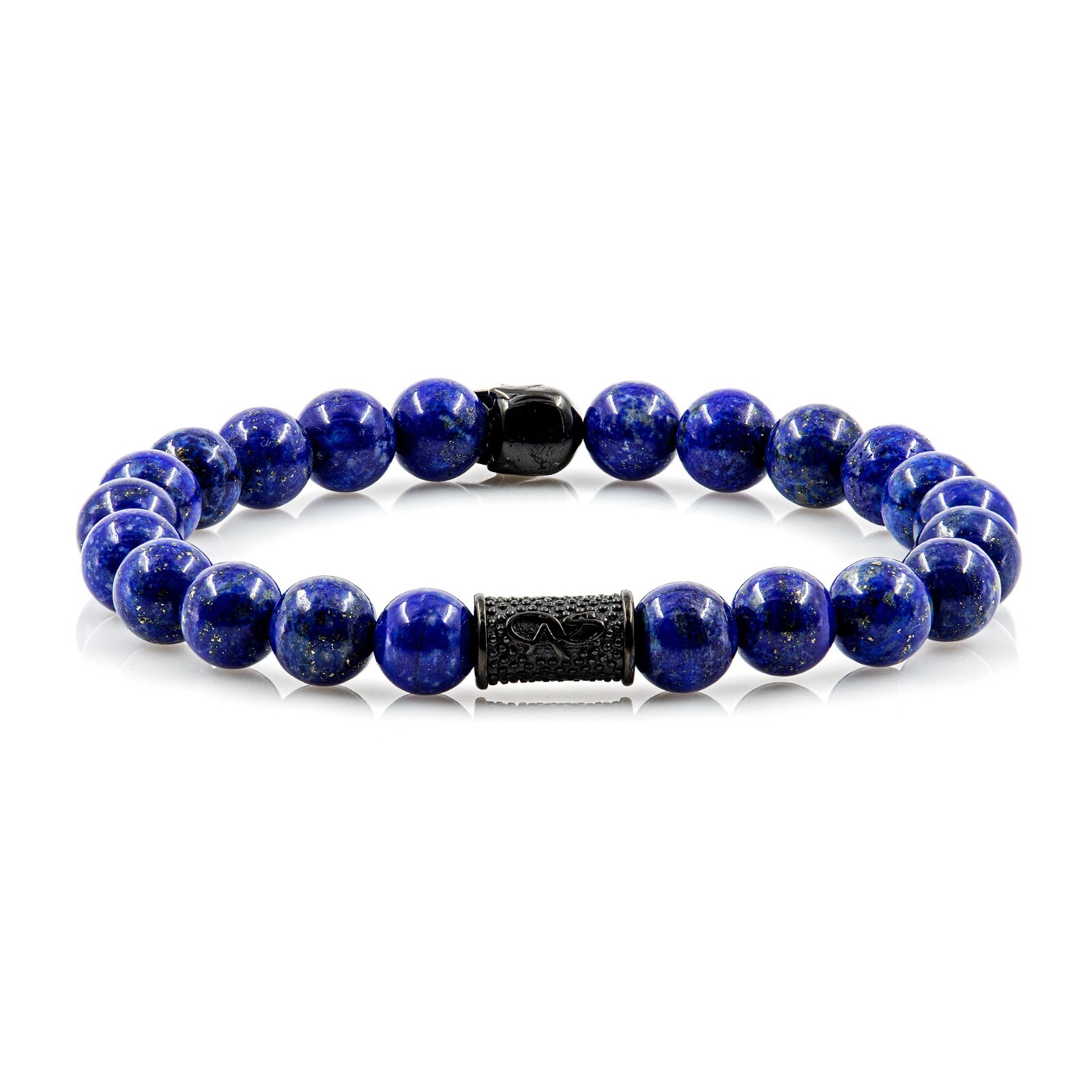 Lapis Azuli Bracelet Bracelet Bead Bracelet Skull Stainless Steel