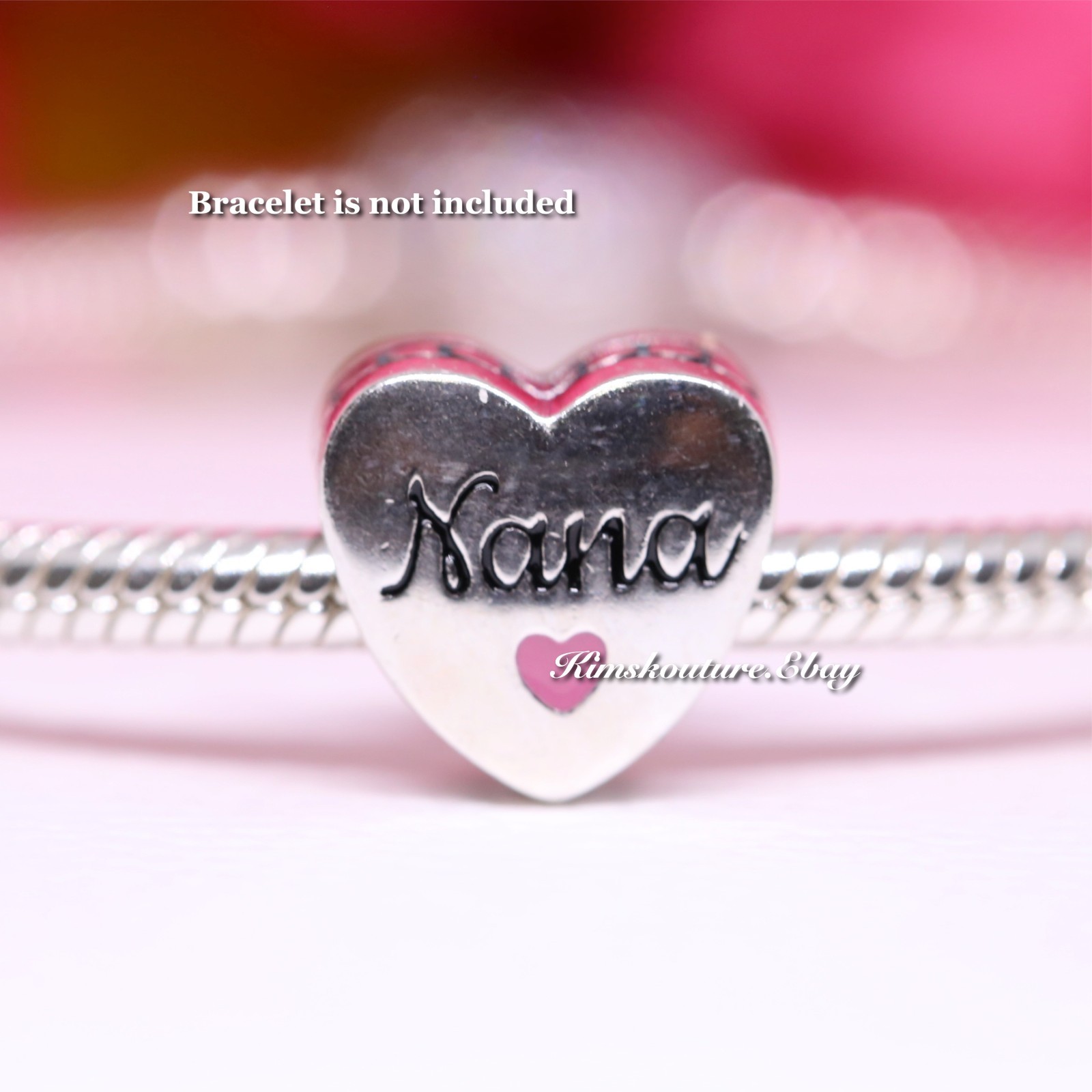 Pandora Charm – Nana Heart Sterling Silver ALE S925 ENG792015_173