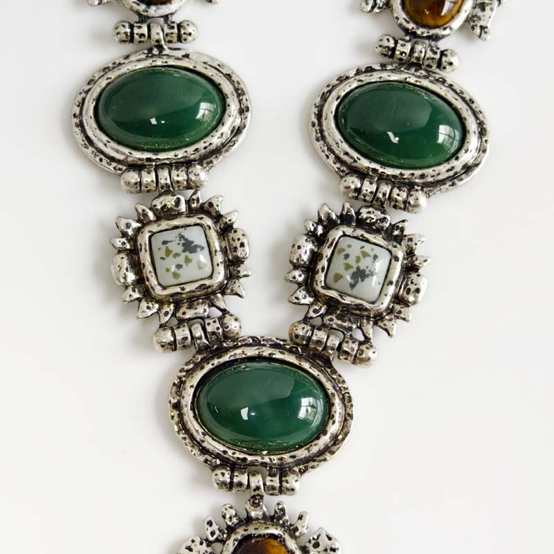 20″ New Zara Boho Pendant Statement Necklace Retro Women Party Vacation Jewelry
