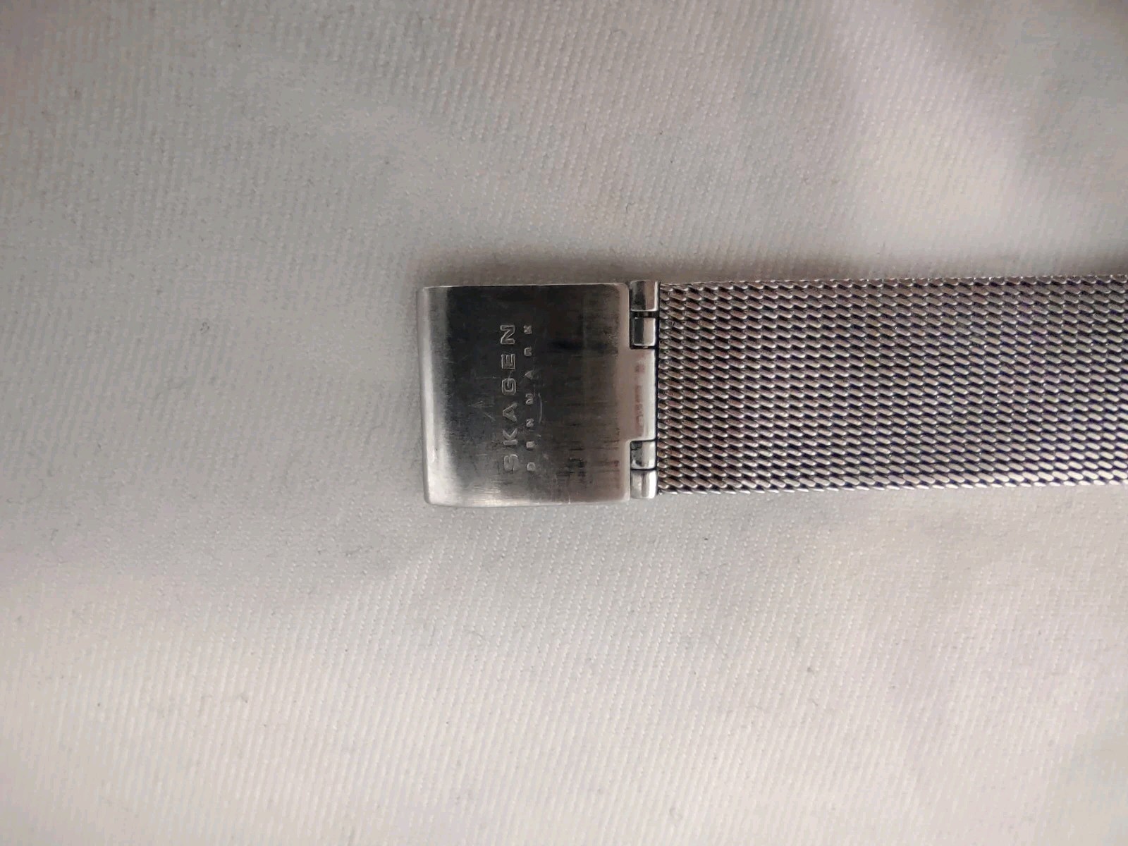 Skagen Quartz Silver Dial Stainless Steel Mesh Band Water Resistant Ladies Watch
