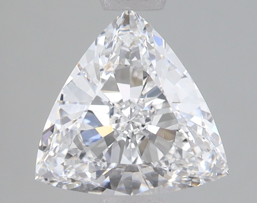1.08 Cts Trillion Cut IGI Certified Lab Grown CVD Diamond E Color VVS2 Clarity