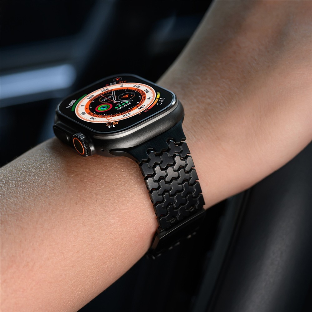 Magnetic Stainless Steel Bracelet Band for Apple Watch Ultra 3 2 1 49mm S11 10 9