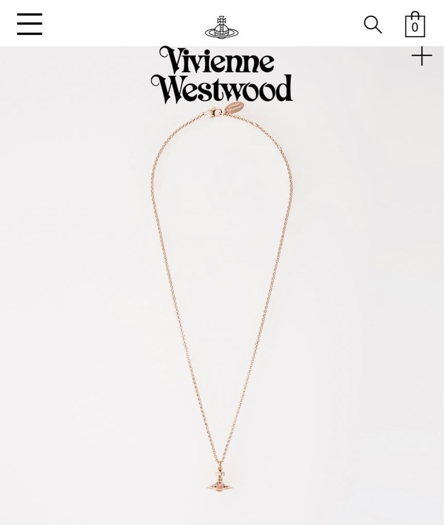 Vivienne Westwood petite orb necklace