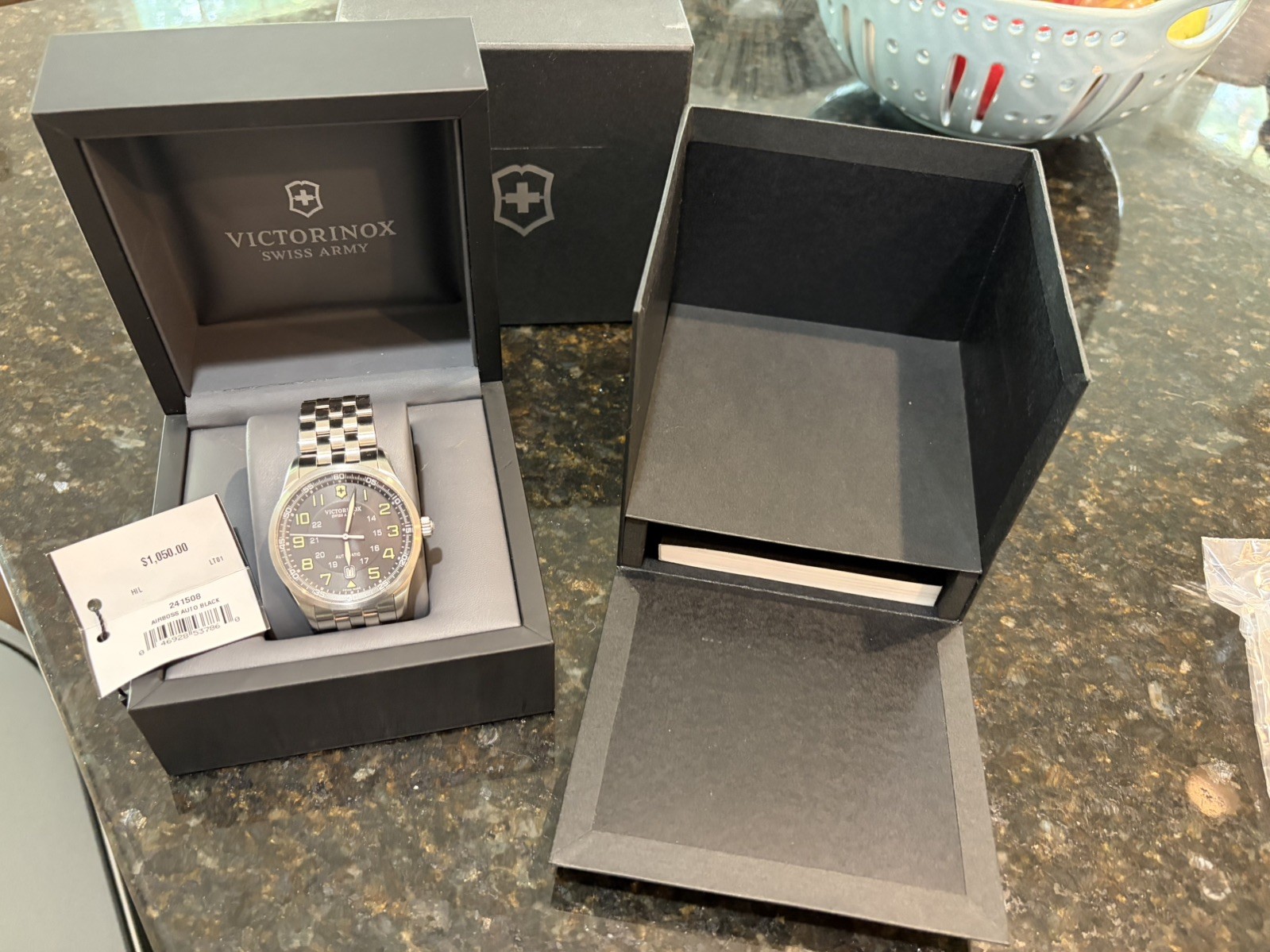 Victorinox Airboss Automatic – 42mm – ETA Movement – Exhibition Caseback