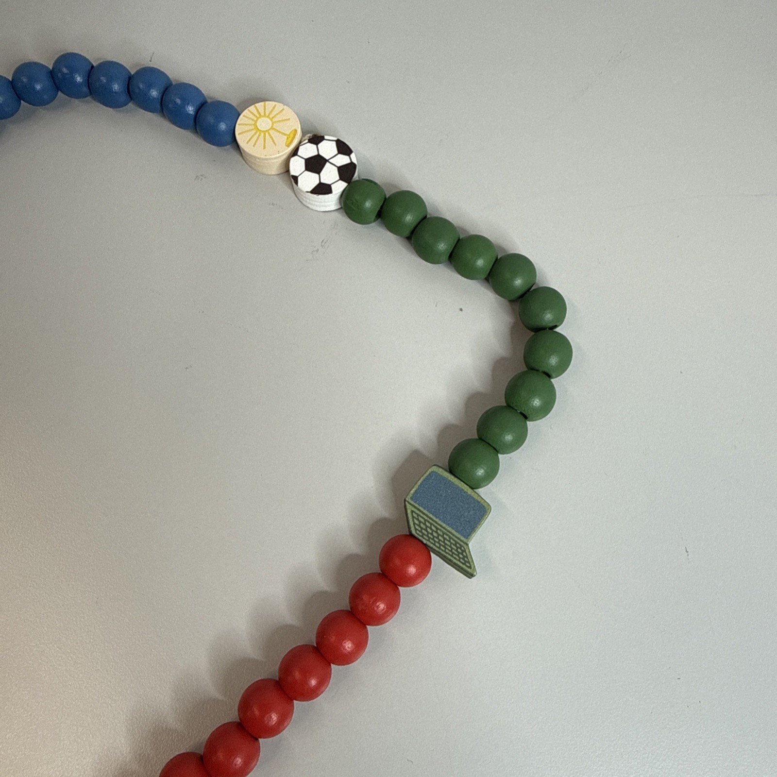 KIDS ROSARY Beaded Cross BIBLE Necklaces FUN SOCCER VIDEO GAMES