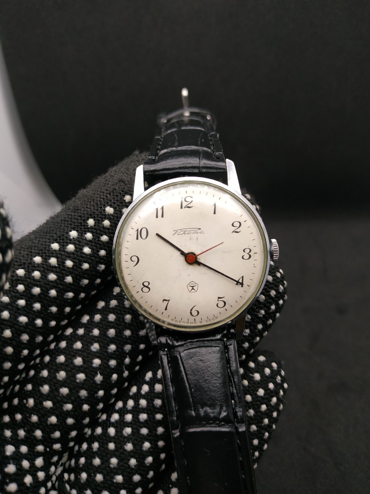 Men’s Vintage Dress Watch Raketa made in USSR Mechanical 2609.HA Retro Soviet ☭
