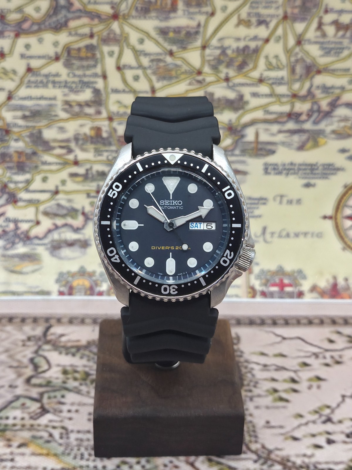 Seiko Automatic Watch SKX007 Mens Scuba Divers 200M 7S26-0020 c.June 1997 BOXED
