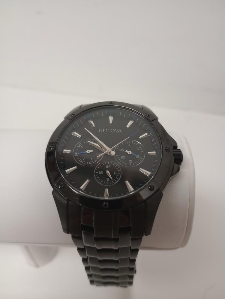 BULOVA 98C121 43MM BLACK DIAL CHRONOGRAPH (P08035577)