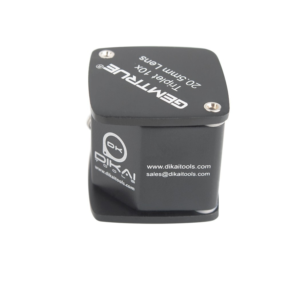 GemTrue Professional 20.5mm 10x Triplet Diamond Loupe Jewelers’ Magnifying Tool