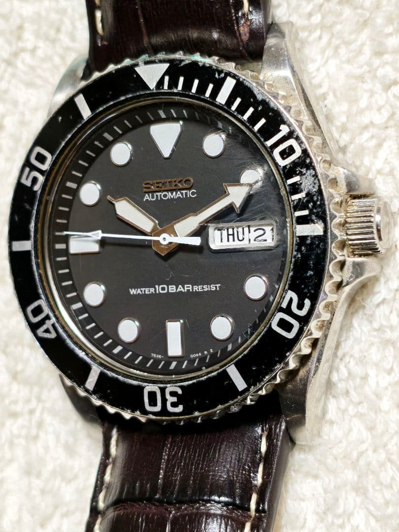 SEIKO Diver 7S26 0040 Automatic Winding Working Mens watch