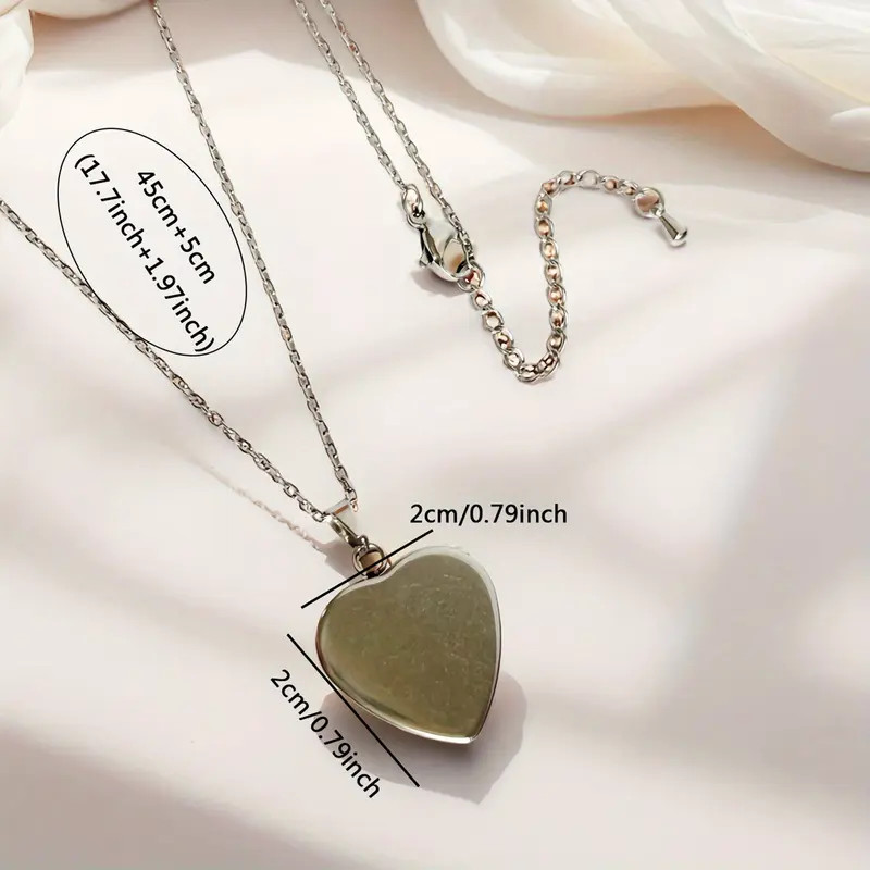 Wolf Celestial Love Heart Necklace Jewelry Pendant Animal Nature