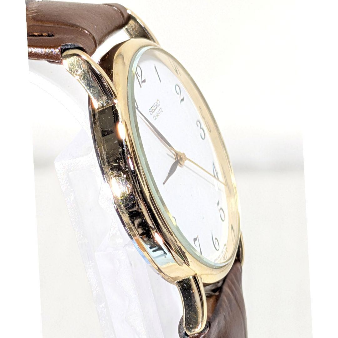 SEIKO Quartz Men’s Petite Vintage Watch, Battery and Strap Replaced, Working