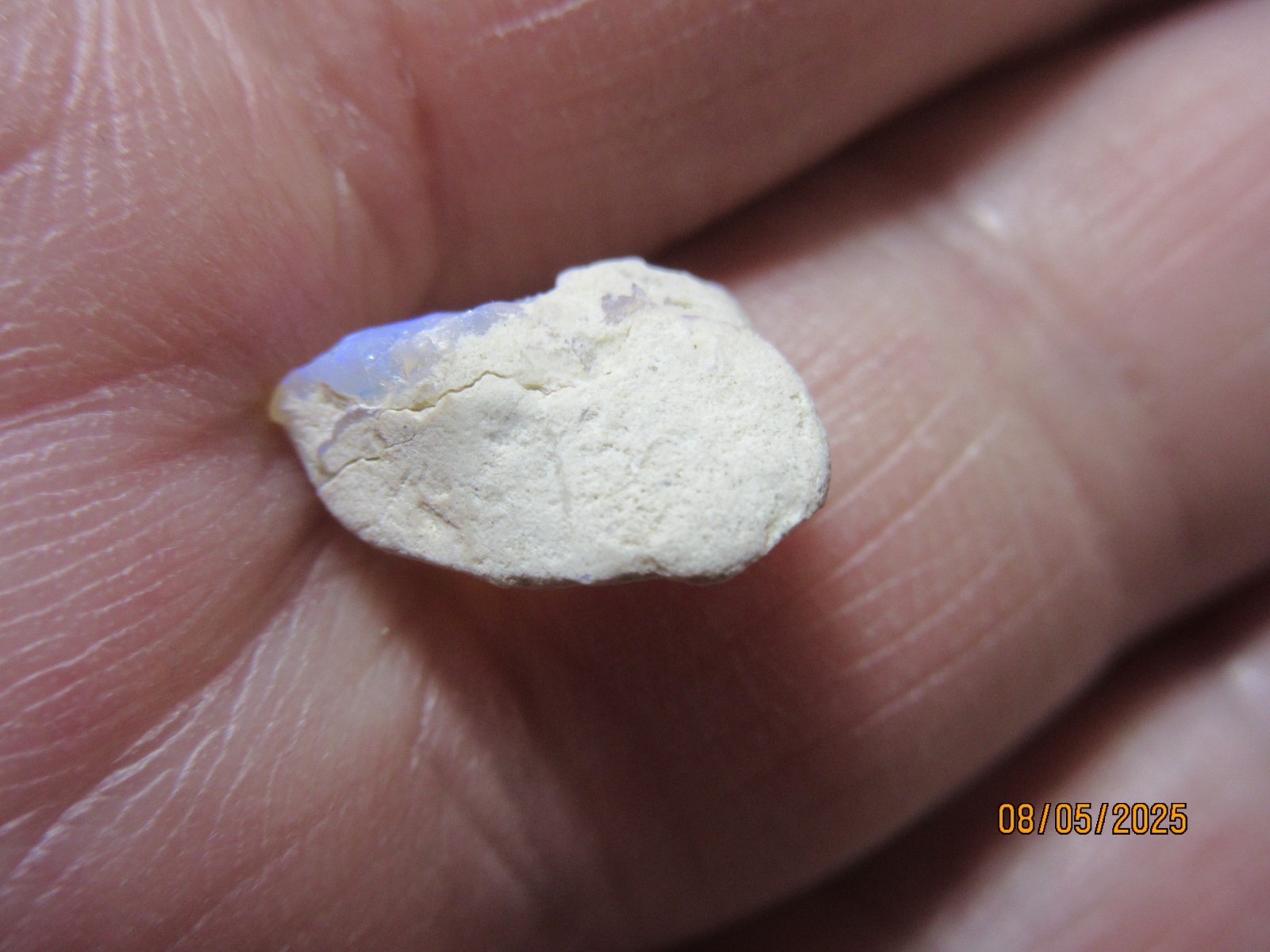 2 Pieces Australian Lightning Ridge Opal 7/16″ Rough Collectible TPALROR-1