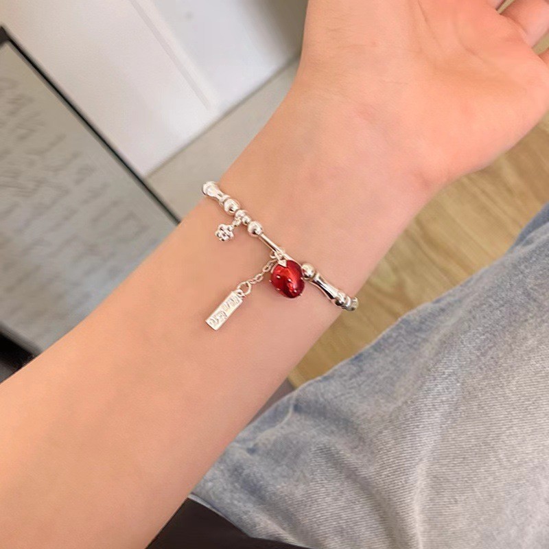 Sweet and fresh strawberry bracelet women’s