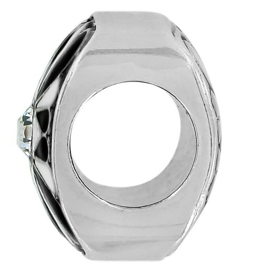 Brighton AFRICA STORIES White Black Enamel Pillow Bead Charms – two New $18 ea