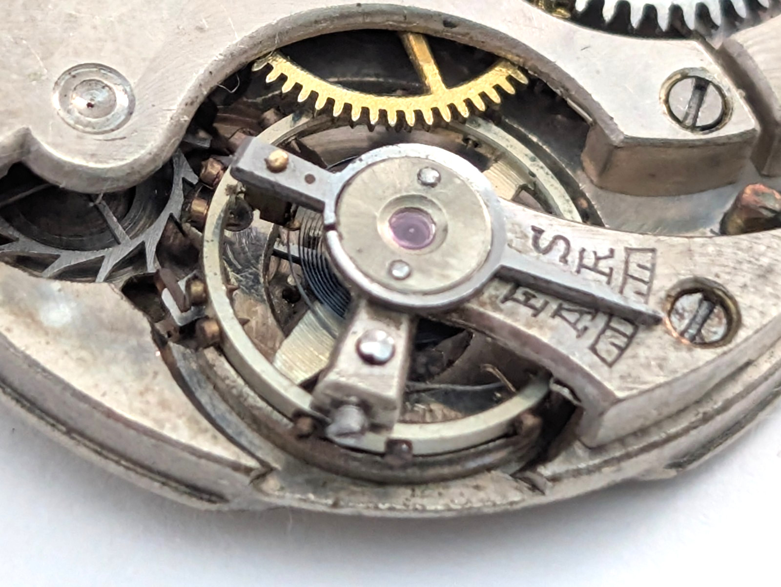 Vintage ESPRIT 7 Jewels Art Deco Ladies 24mm Watch Swiss Movement PARTS REPAIR