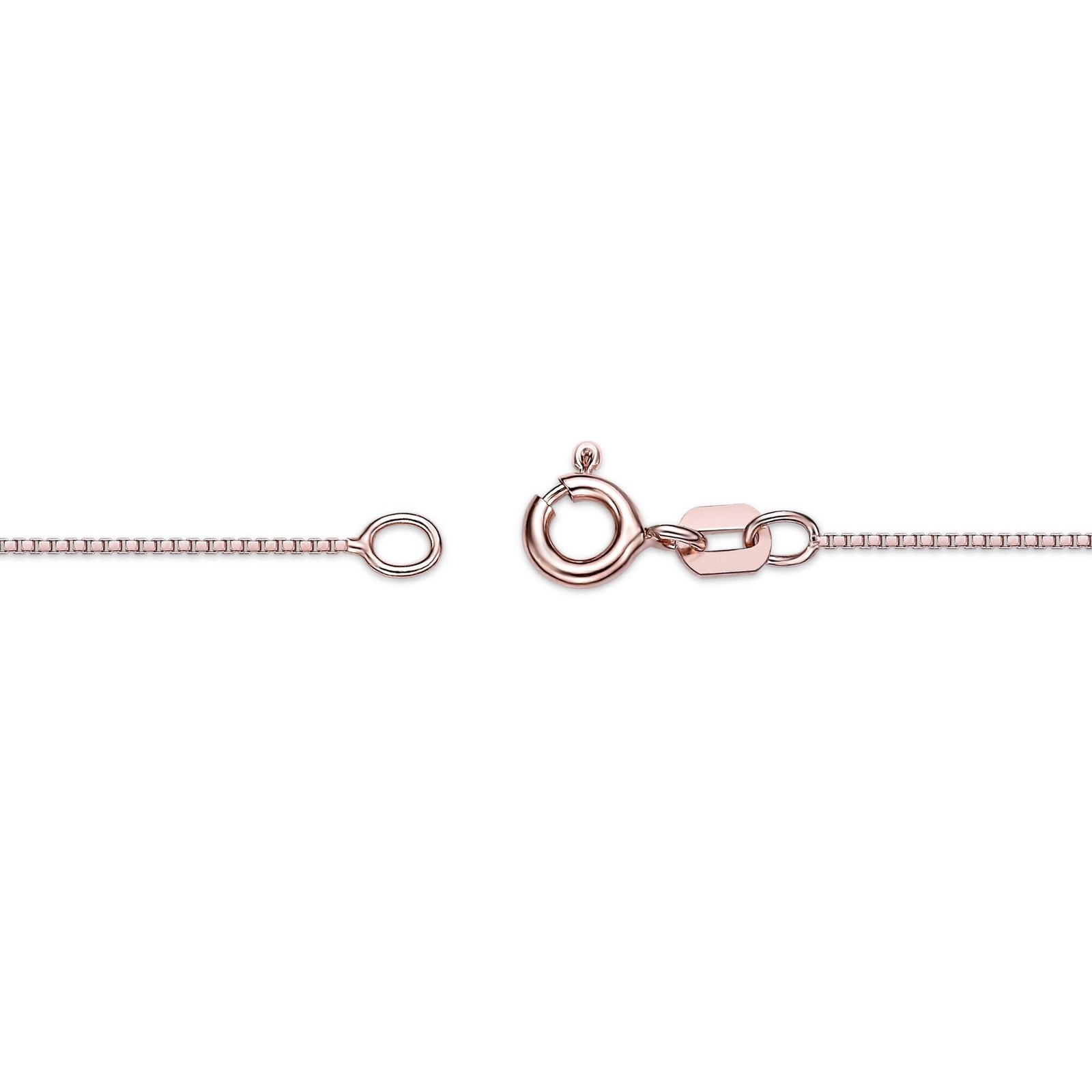 Garnet Round Shape Pendant with Diamond Accent in Rose Gold