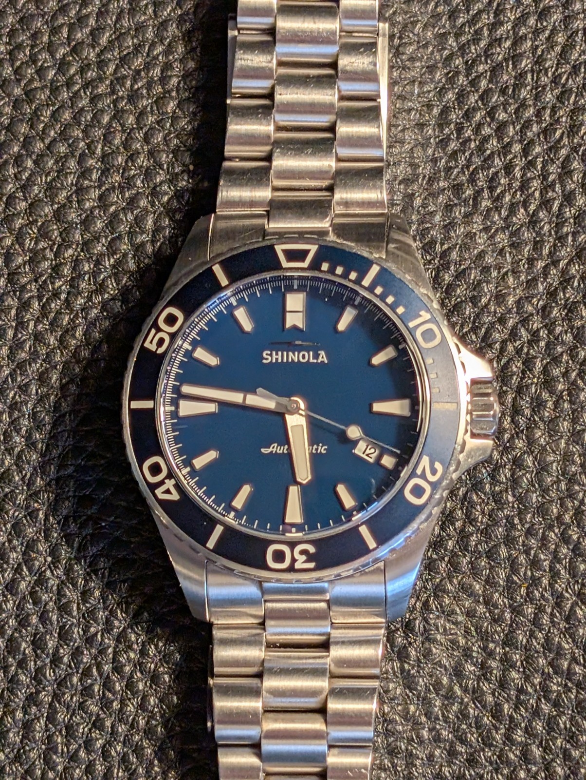 Original Gen1 Shinola Lake Michigan Monster 43mm Automatic 1000FT Diver Watch