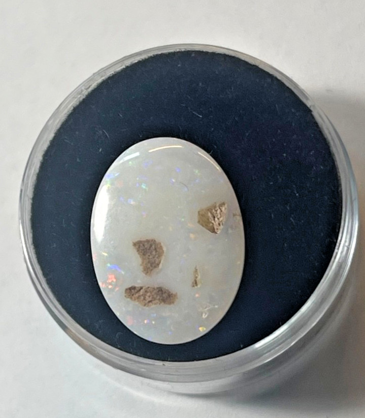 NATURAL OPAL OVAL SHAPE CABOCHON 6.40 CARATS 17X12X4.8 MM BELOW WHOLESALE
