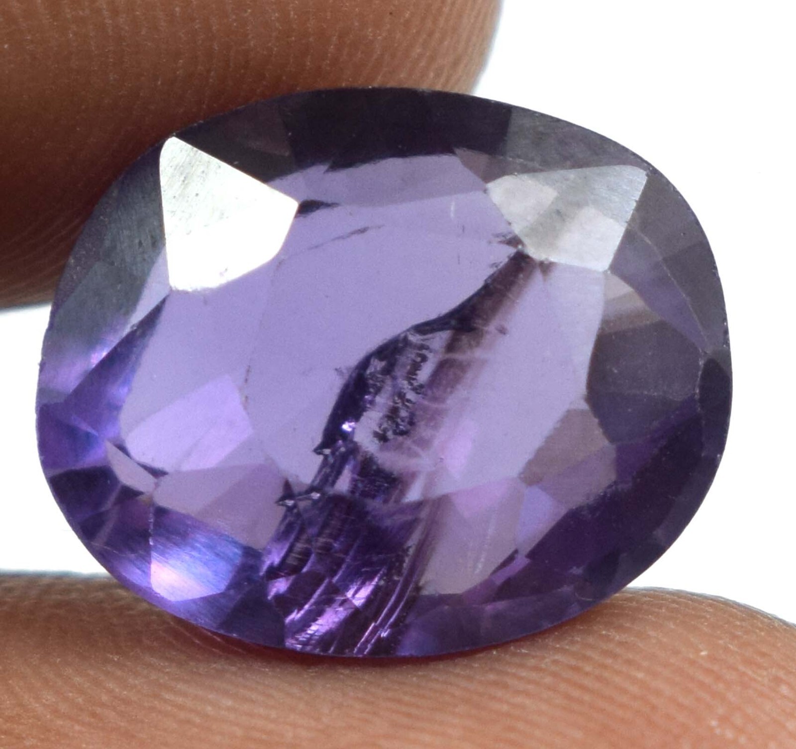 Certified Natural Color Changing Alexandrite 6.65 Ct/11 mm Oval Gemstone E8908