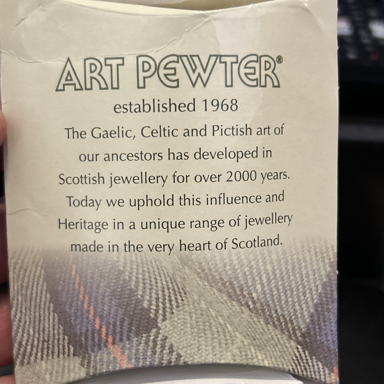 Macleod Scottish Clan Crest: Pewter, Badge Or Kilt Pin. Made In Scotland