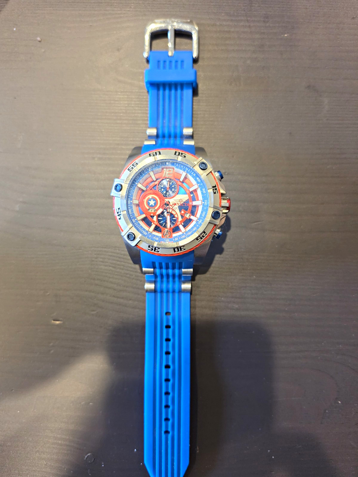 Limited Edition Invicta Marvel Captain America Men’s Chronograph Quartz.