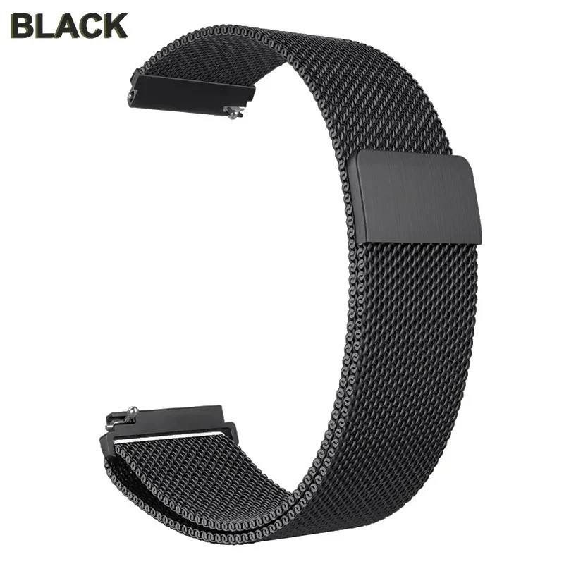 Milanese Loop Stainless Steel Watch Band Magnetic Strap 18mm 20mm 22mm Quick Fit