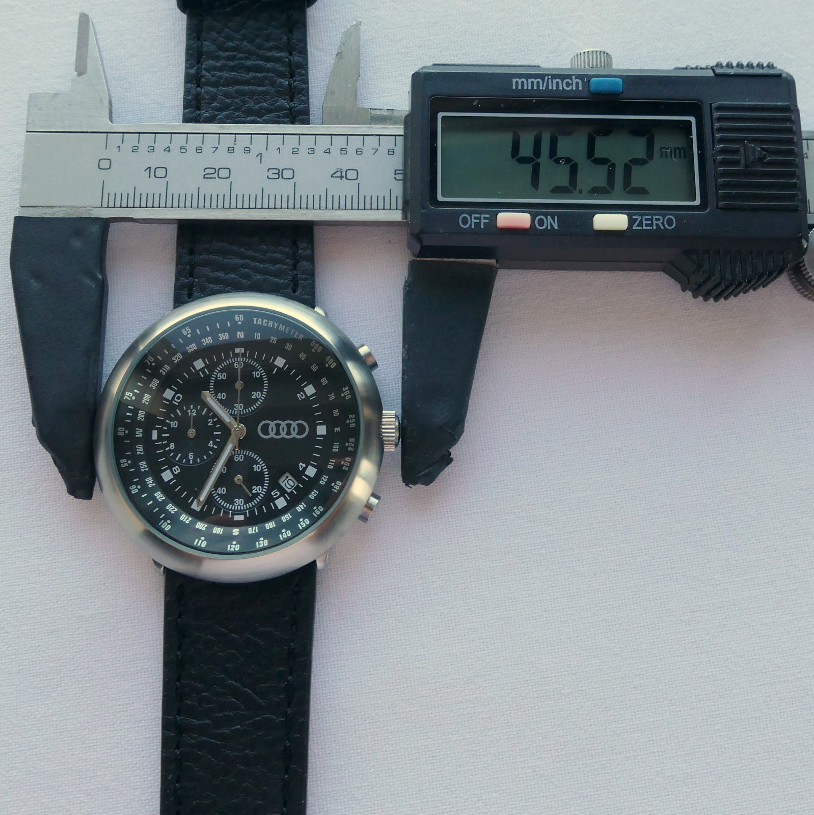 Audi Classic Car Accessory Motorsport S Line Sport Racing Chronograph Watch