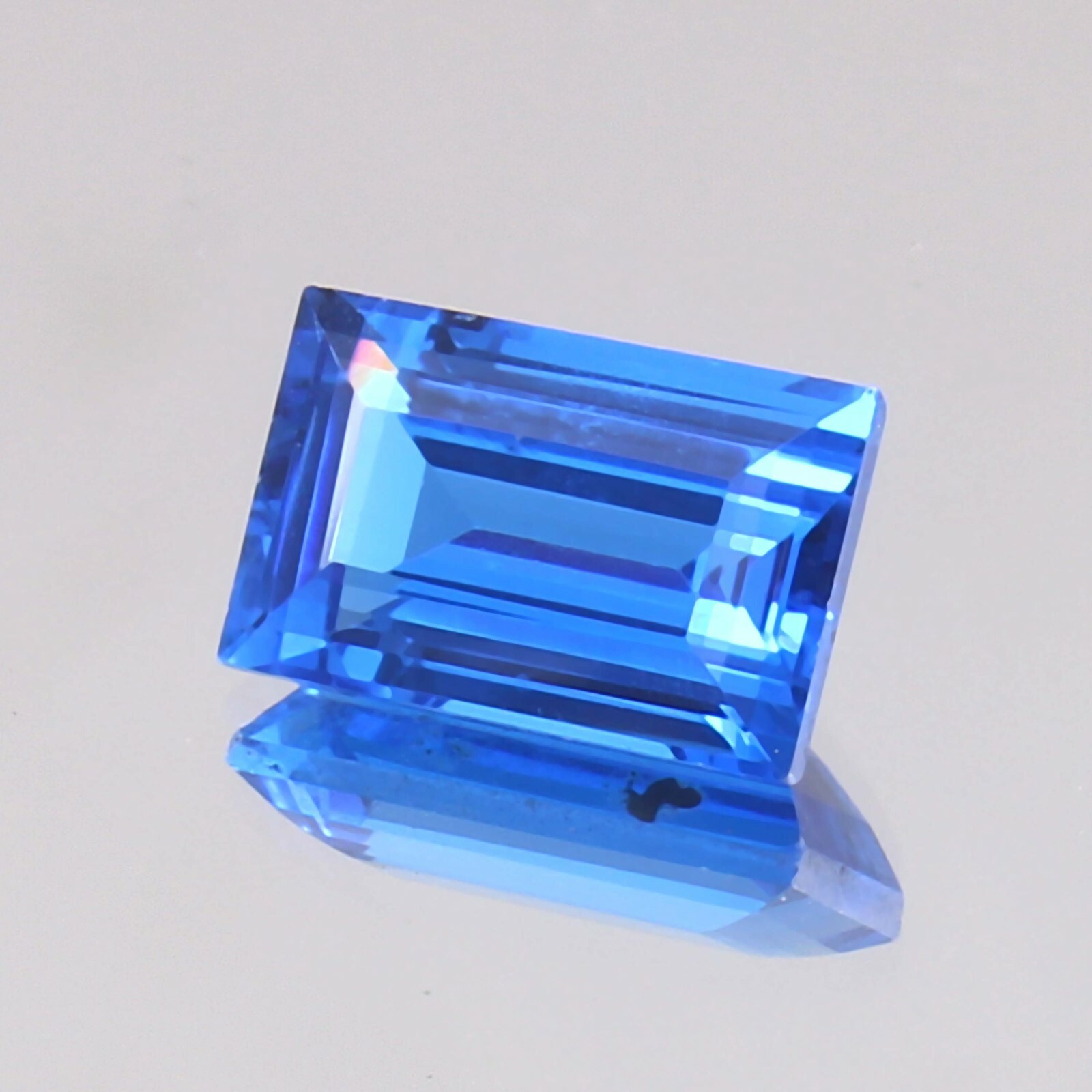 AAA Quality Natural Ceylon Cobalt Spinel Loose Baguette Gemstone Cut 4.50 Ct