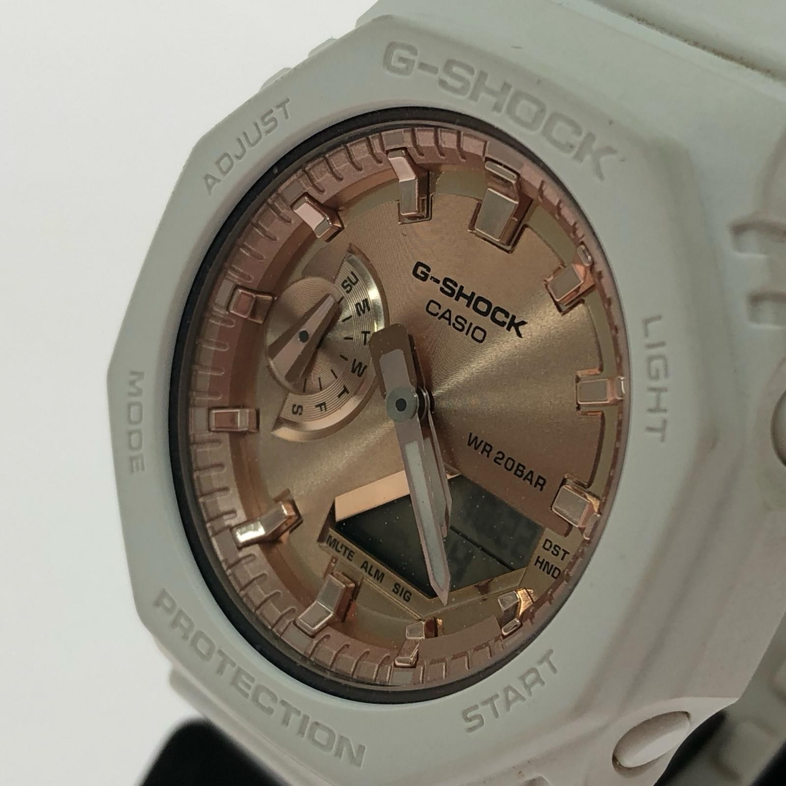 CASIO Ladies Watch Quartz Digital Analog Baby G Pink Gold Dial GMA S2100MD Rank
