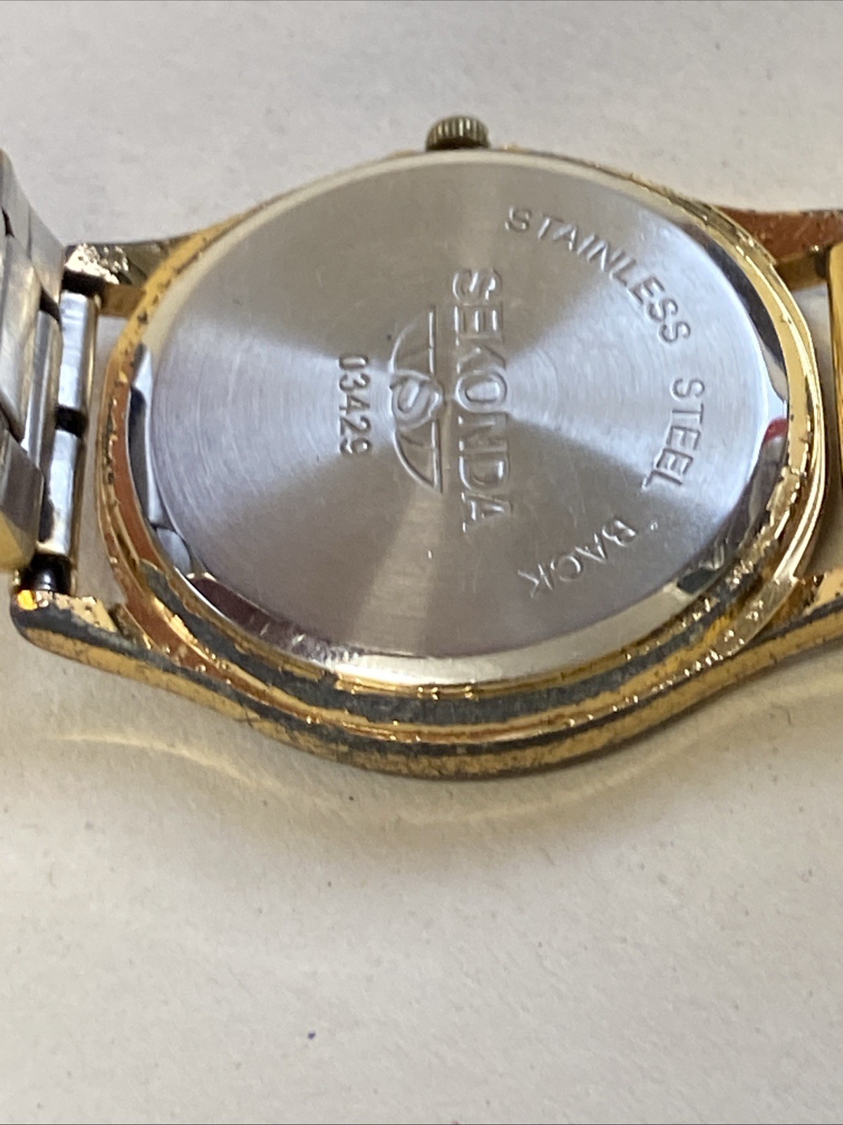 Sekonda 03429 Men’s Stainless Steel Quartz New Battery Heavy Wear