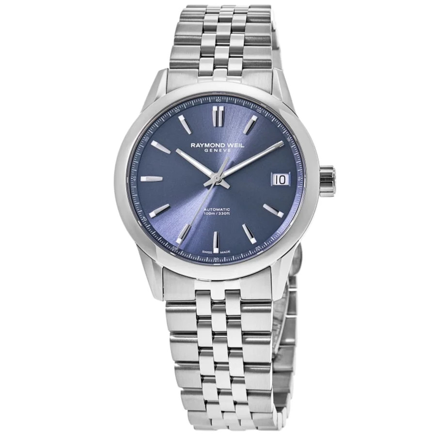 New Raymond Weil Freelancer Automatic Date Blue Dial Men’s Watch 2741-ST-50001