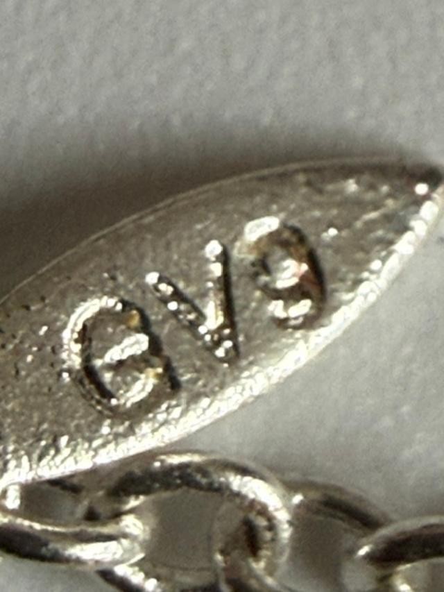 GV9 Silver Tone Sagittarius Zodiac Crystal Charm Necklace 18″