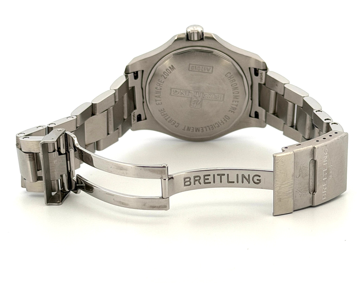 Breitling A17313 Chronometer Colt 41mm Gray Dial Automatic Stainless Steel
