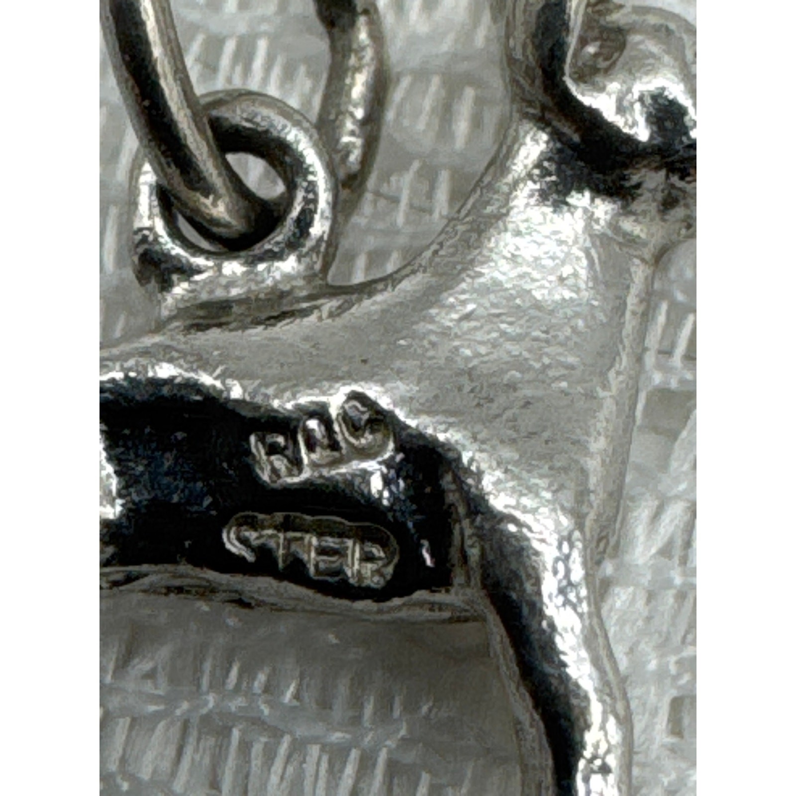 Vintage Chihuahua Dog Rembrandt Sterling Silver 925 Charm