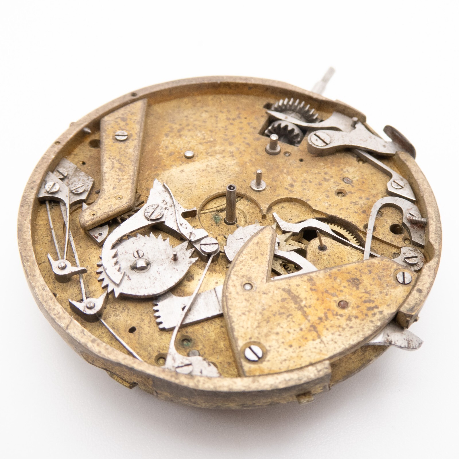 High Grade 44.4 x 12.9 mm Repeater Chronograph Antique Pocket Watch Movement