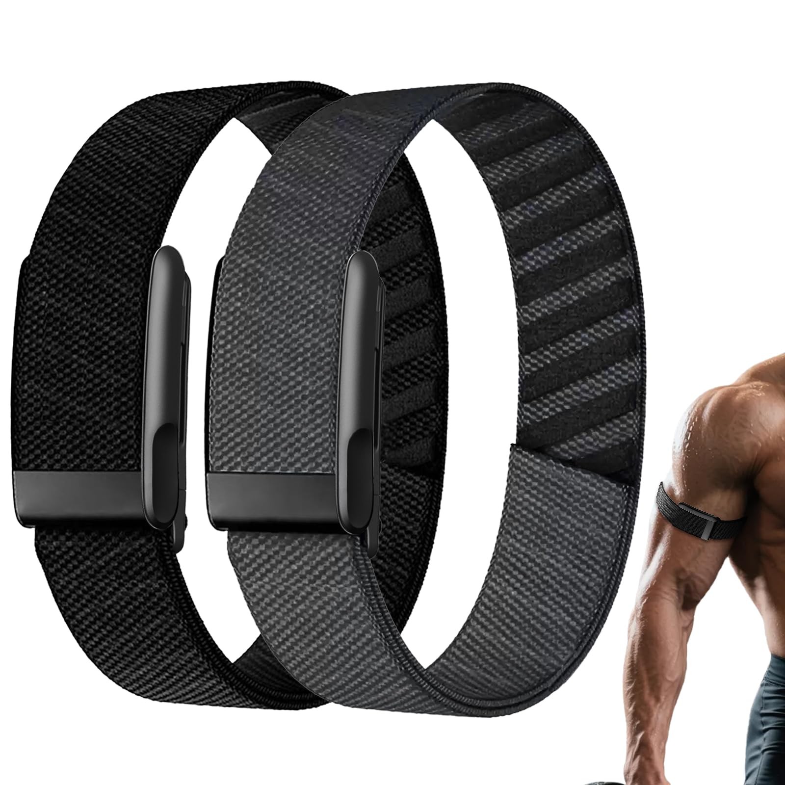 Anpzband Bicep-Band Compatible with Whoop-5.0-2Packs Arm/Ankle Adjustable Nyl…