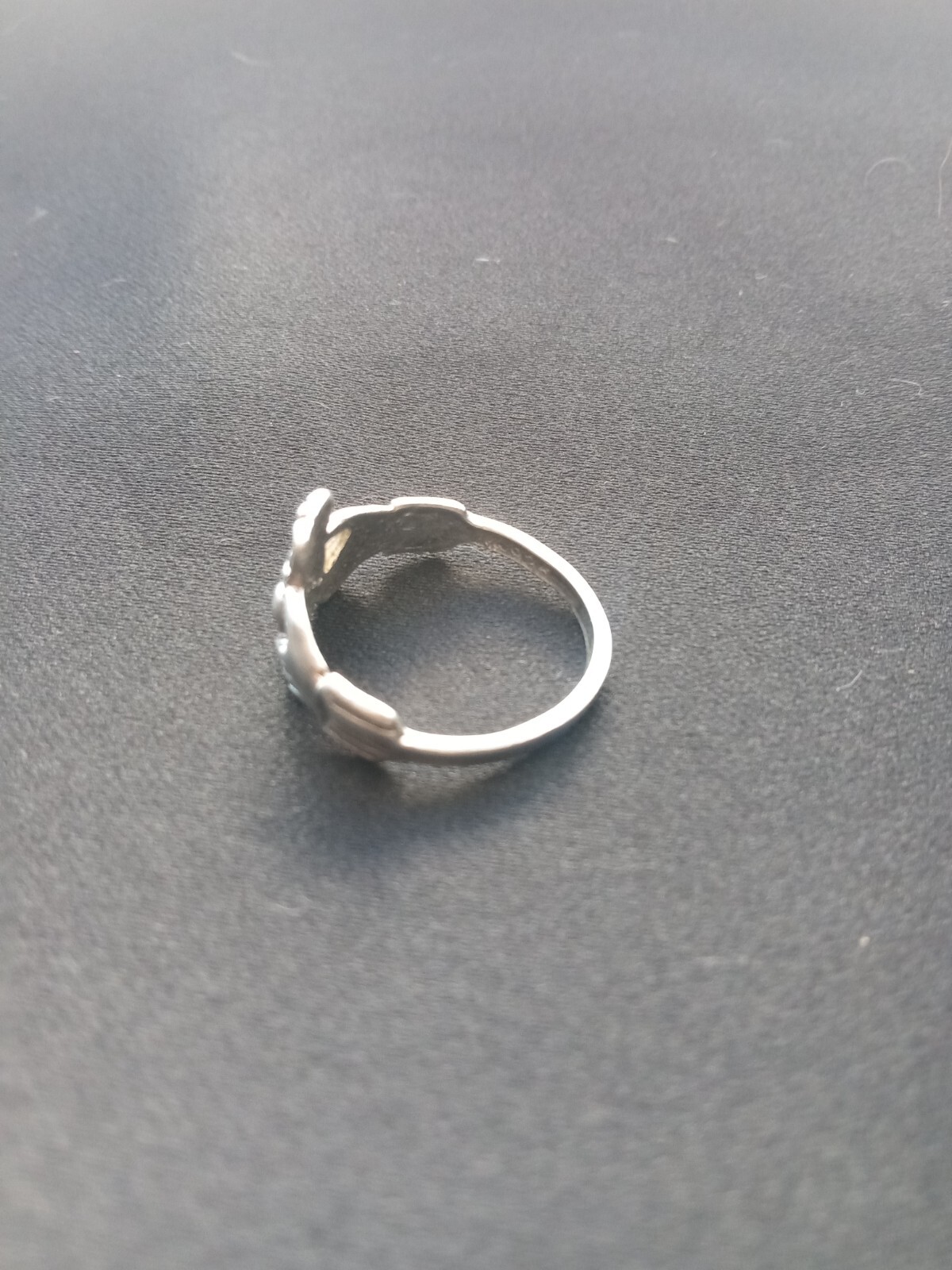 Sterling Silver Stamped 925 Claddagh Ring Size 6
