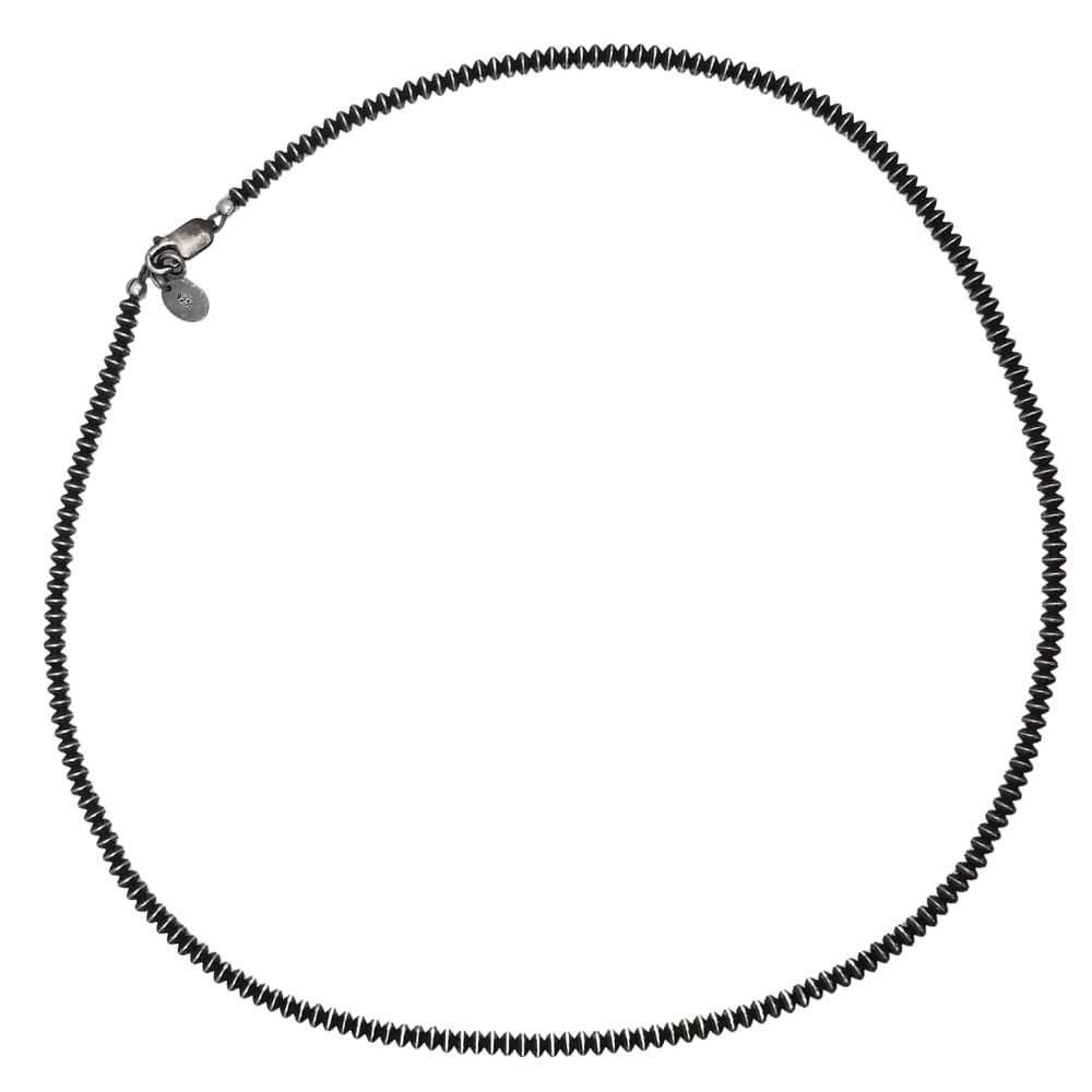 Navajo Handmade Sterling Silver Saucer Pearl Necklace – Multiple Lengths