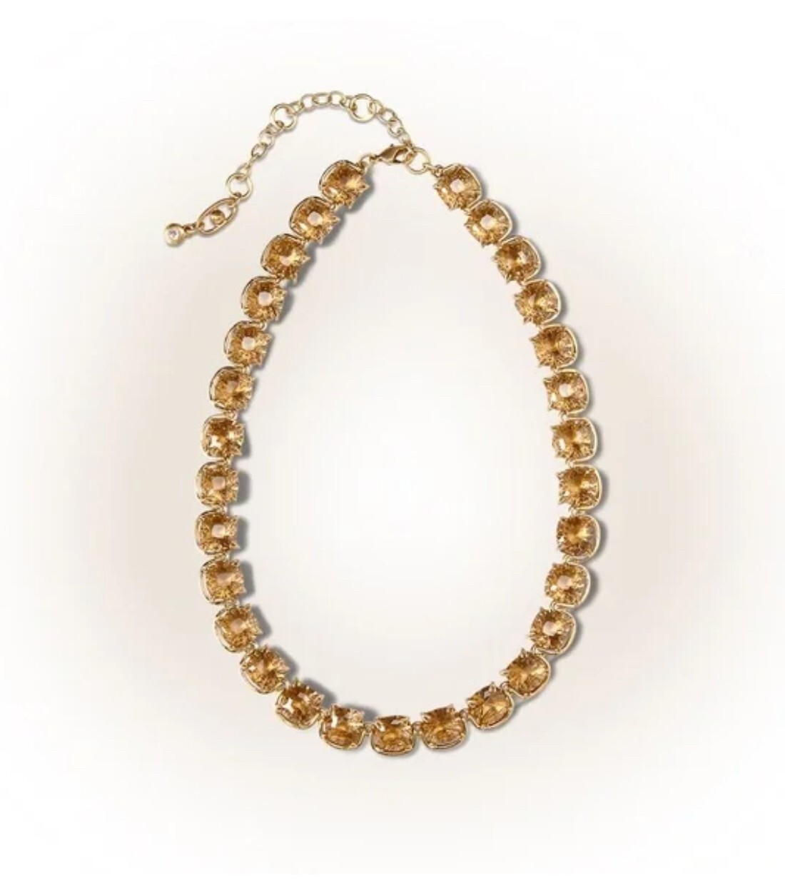 Cabi New NIP Twinkle Necklace #2264 faux gold w gold crystals Was $109