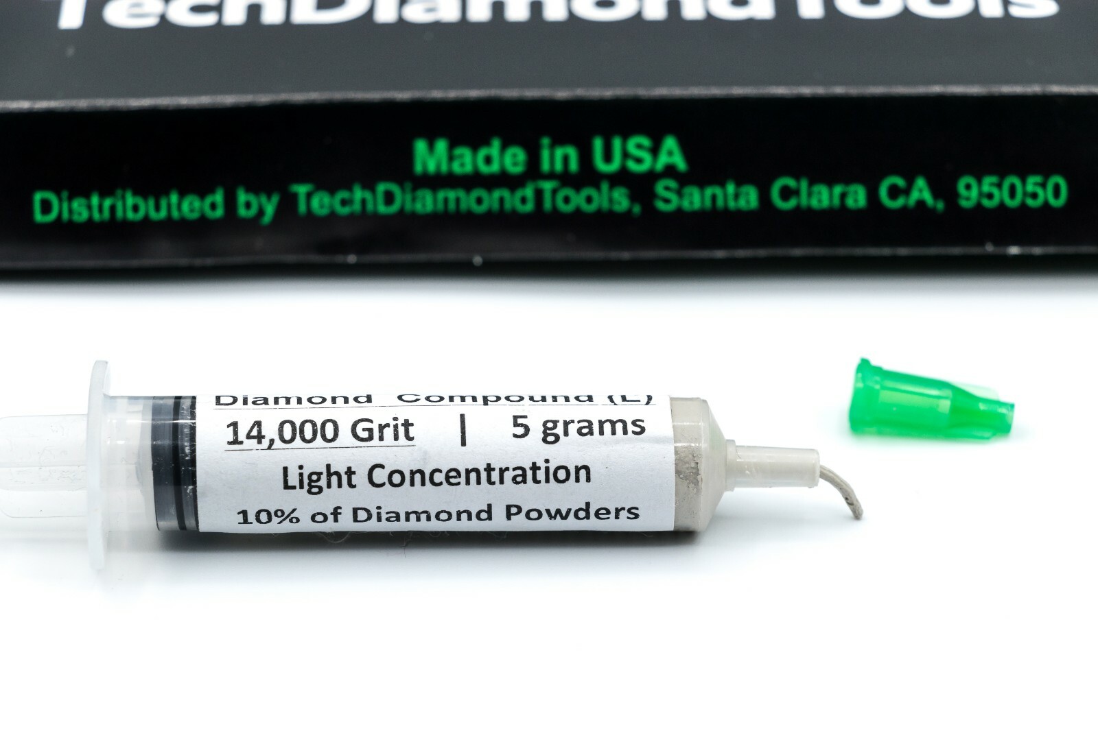 Diamond Paste Compound Polishing Lapidary 14,000 (L) Grit 5 Gram (USA MADE)
