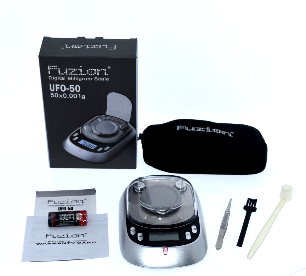 FUZION UFO-50 DIGITAL MILLIGRAM SCALE-50 X 0.001G