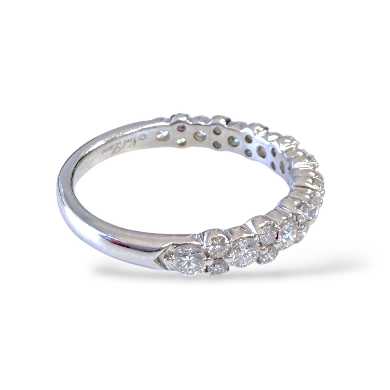 2.61 cttw. White Diamond Neil Lane Engagement Set in 14k White Gold 6.80g.