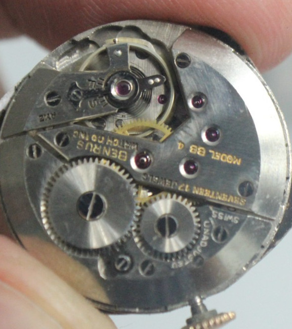 Wonderful BENRUS 17 Jewels Mechanical Men’s Watch BB4