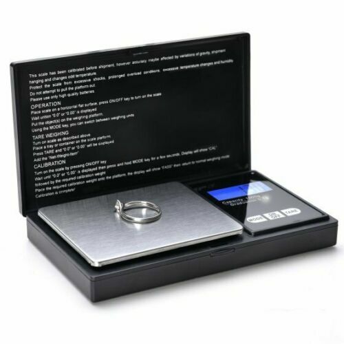 Pocket 1000g x 0.1g Digital Jewelry Gold Coin Gram Balance Weight Precise Scale