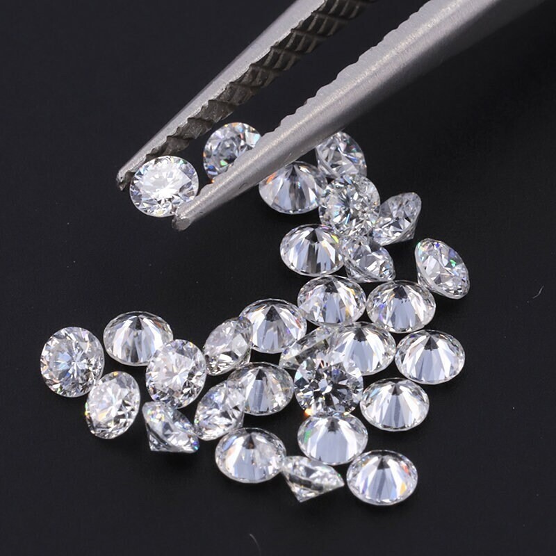 Loose 2.00 MM GRA 30 Pcs Moissanite Stones D Clarity – VVS1 Loose Certified