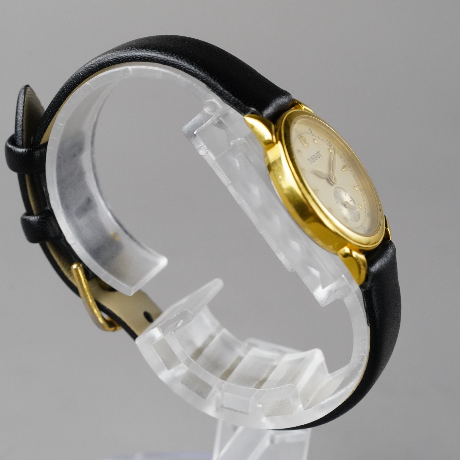 Tissot A220 QUARTZ Women’s Watch Gold 24mm Vintage New Batter New Leather Band