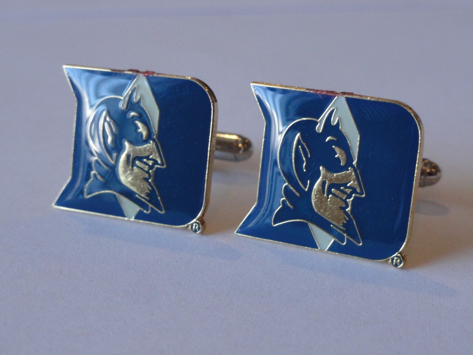 Duke University Cufflinks NCAA Devils–Custom College DU