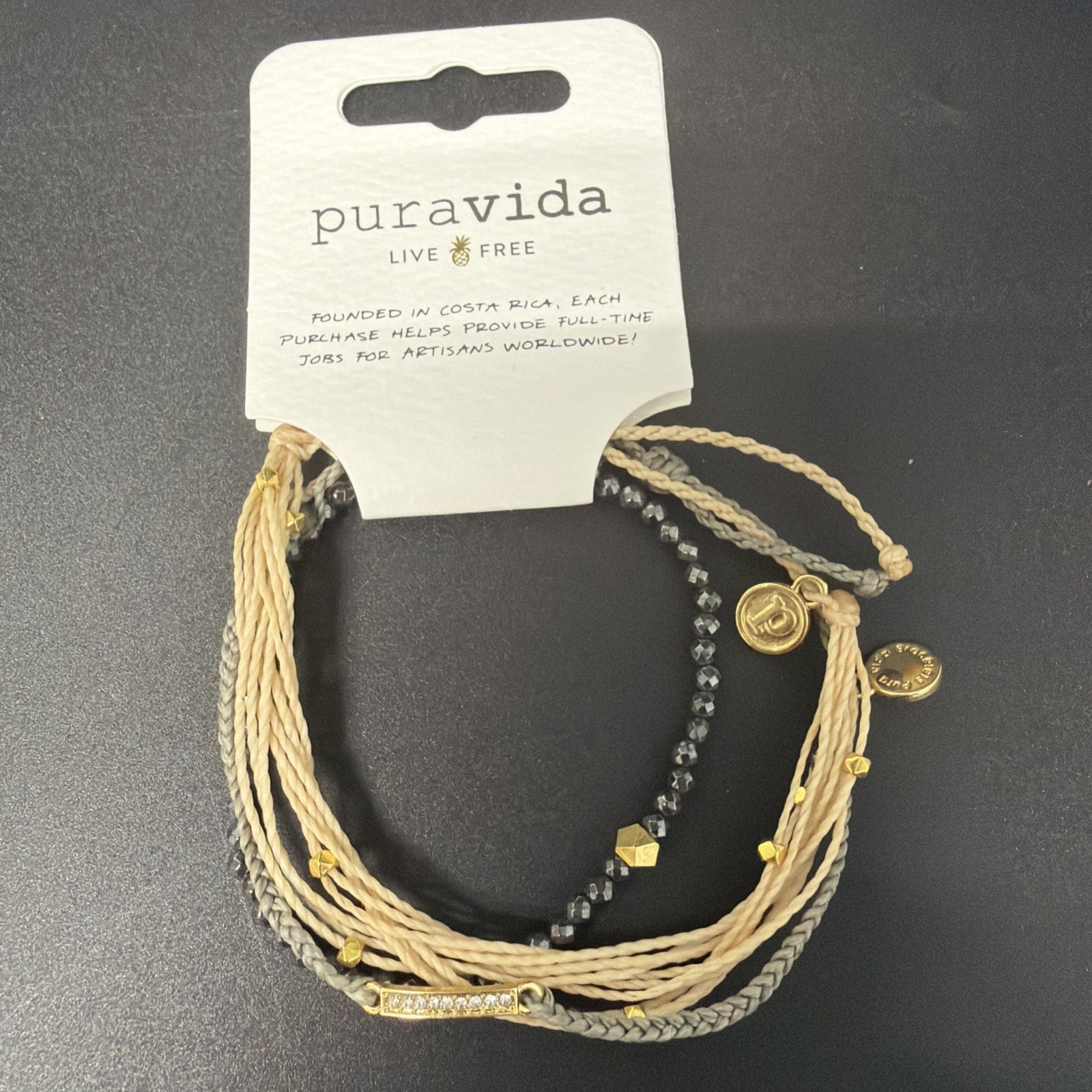 Pura Vida Bracelet of the Month Set, new with tags & Packaging #10BRMO1001